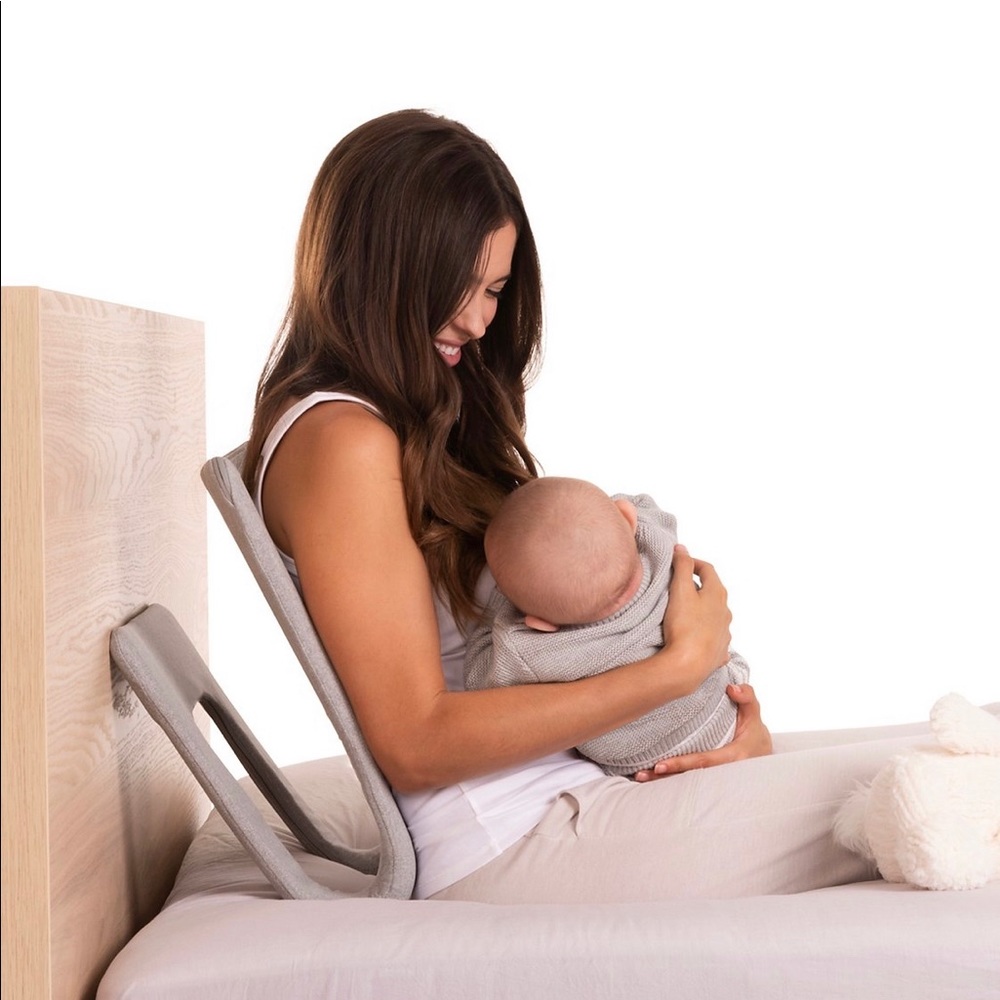 RockerMama Ready Rocker in Heather Gray